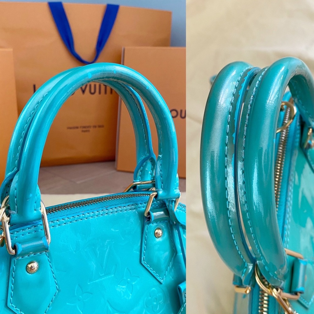 ✨💎ALMA BB💎✨ Auth Louis Vuitton Vernis Crossbody - Picture 6 of 9